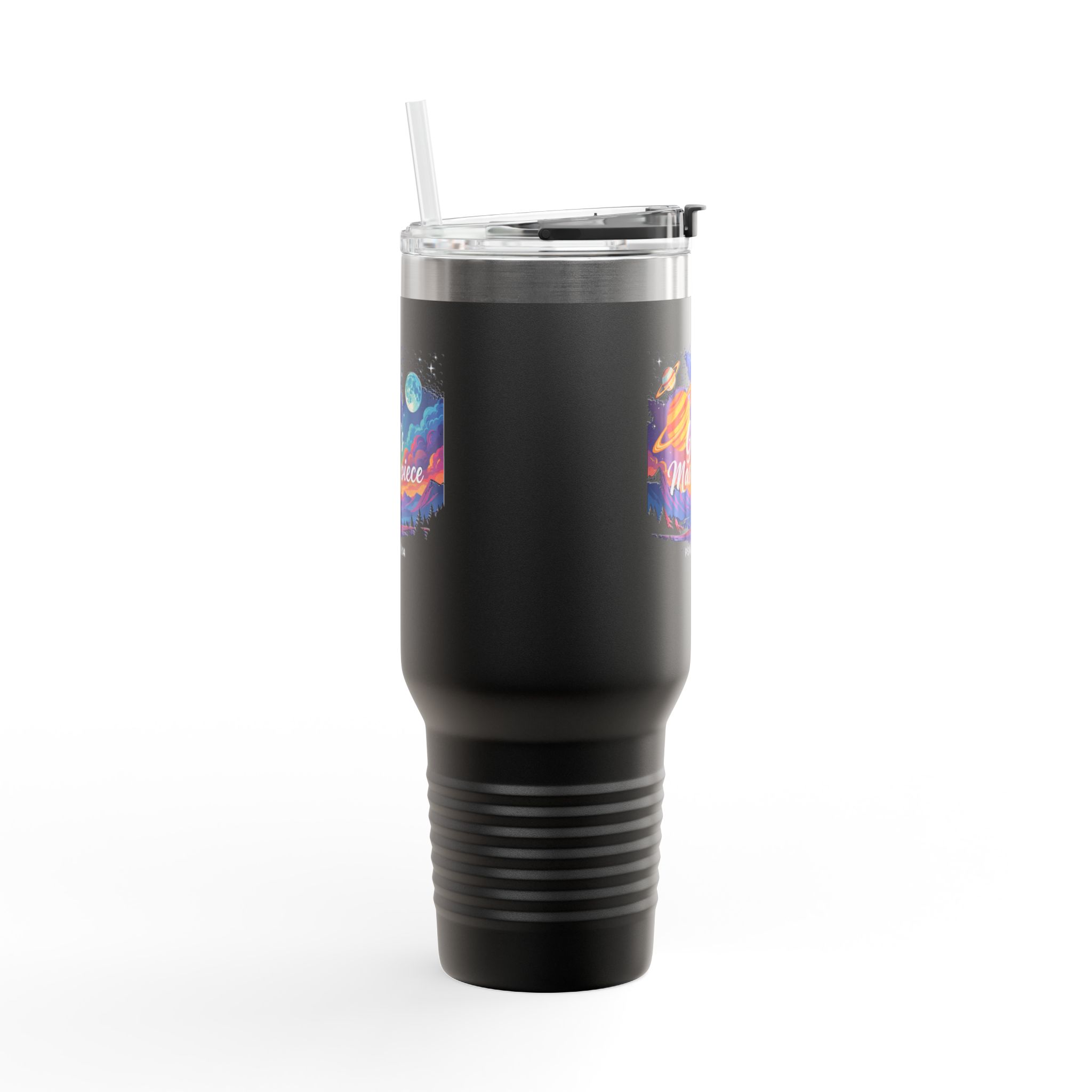 God's Masterpiece Space Design 40oz Travel Mug | Insulated Tumbler - Image 4