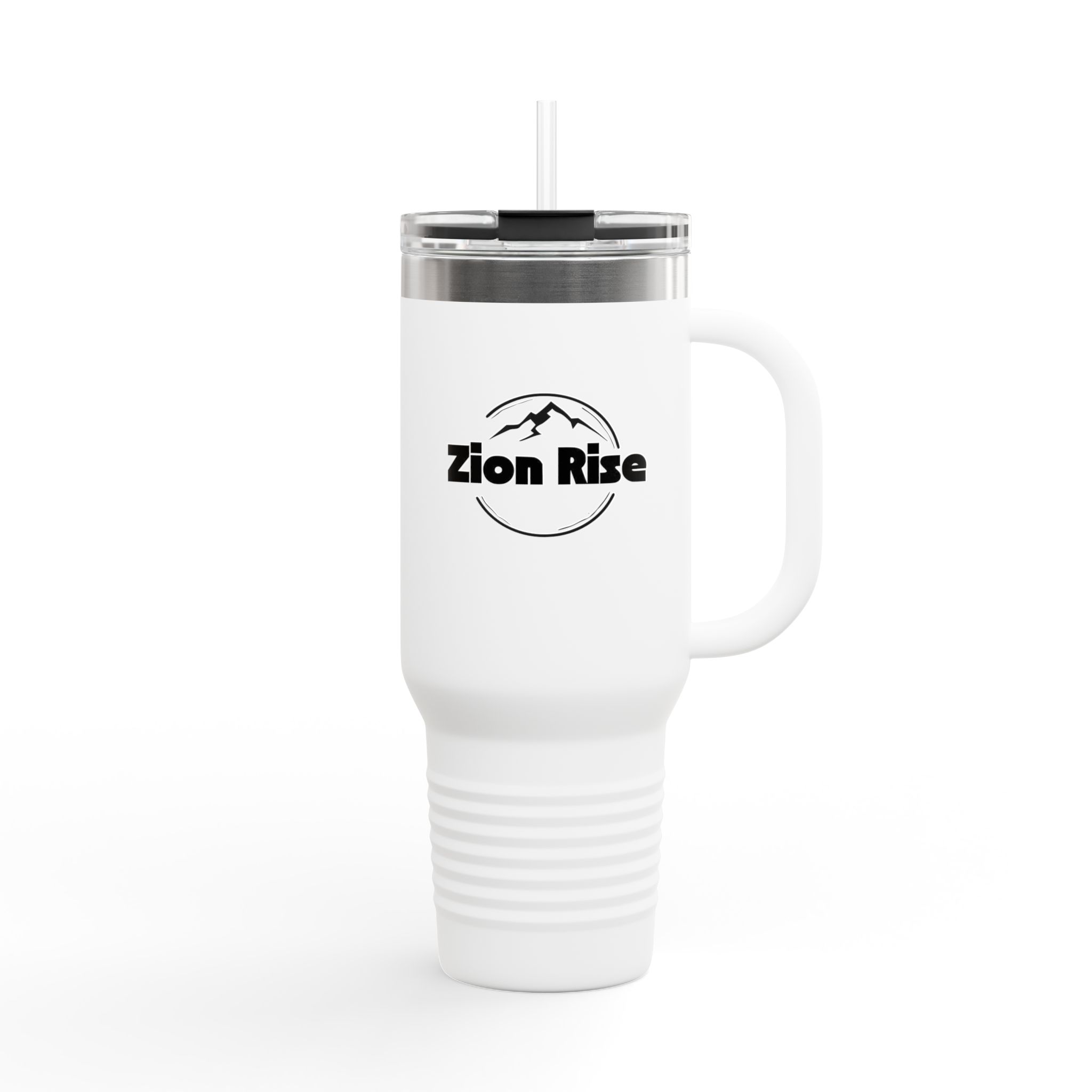 Zion Rise mountain logo Travel Mug | 40oz insulated tumbler - Image 2