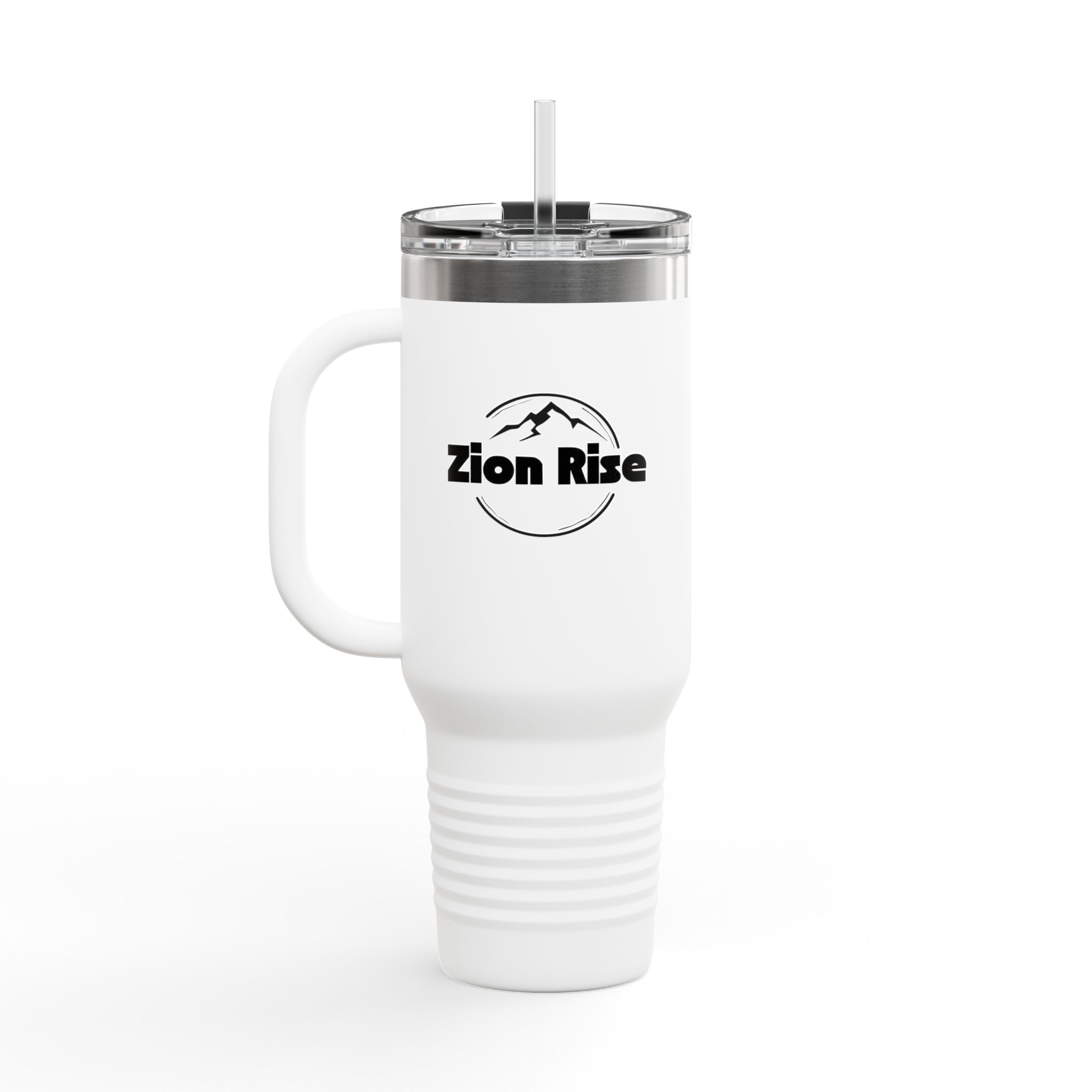 Zion Rise mountain logo Travel Mug | 40oz insulated tumbler - Image 3