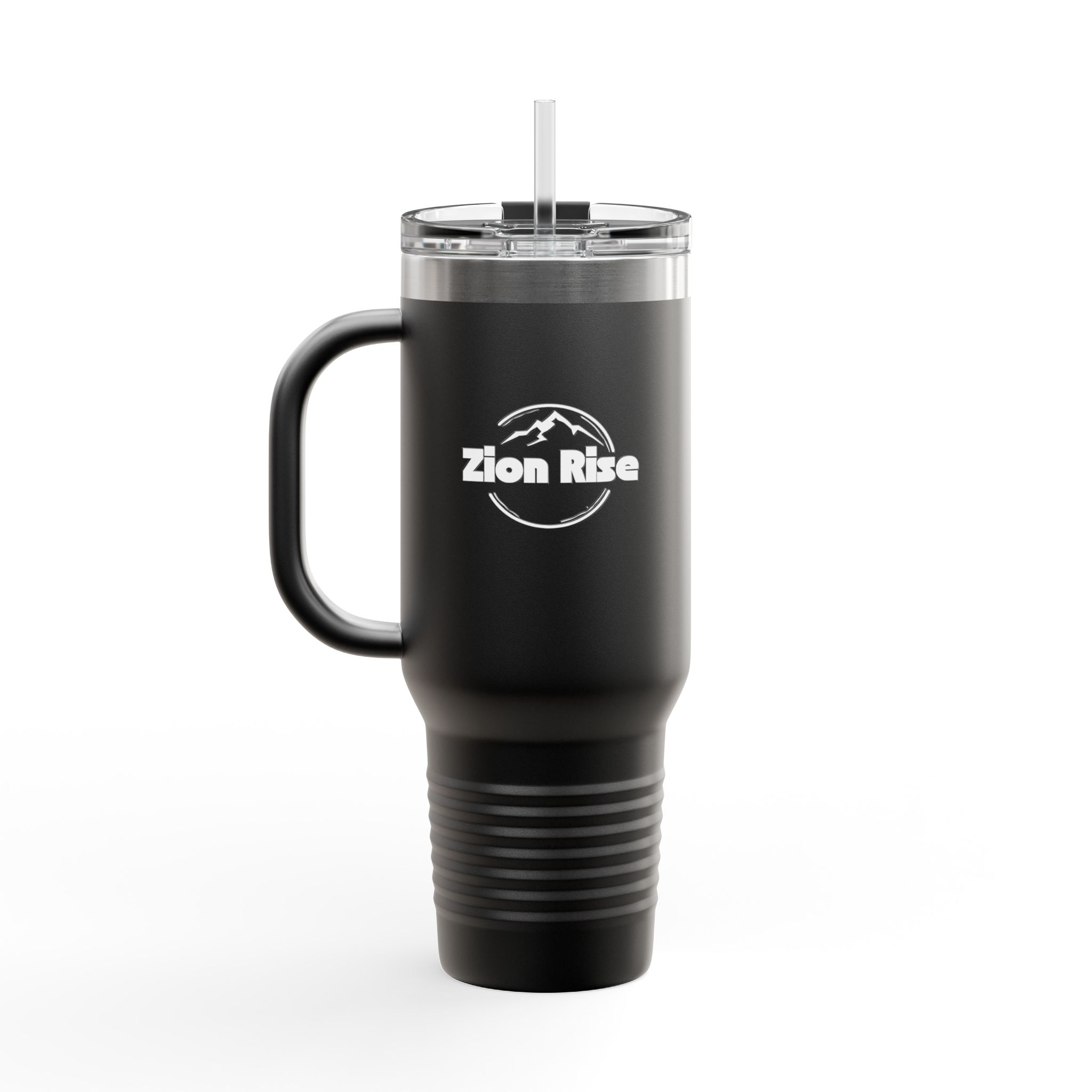 Zion Rise Logo 40oz Travel Mug | Insulated Tumbler with Handle - Image 3