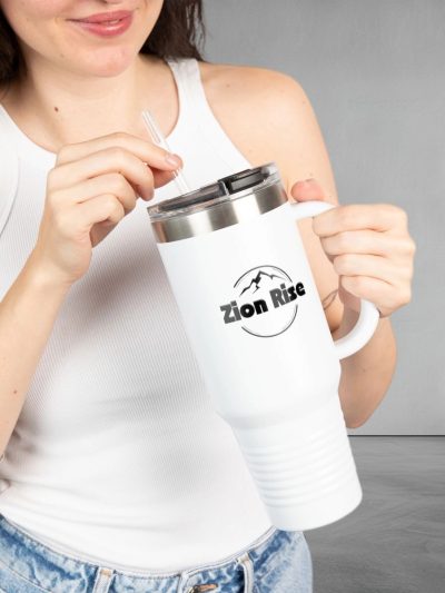 Zion Rise mountain logo Travel Mug | 40oz insulated tumbler