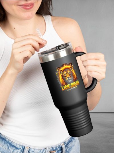 Lion of Judah Travel Mug | 40oz Insulated Tumbler