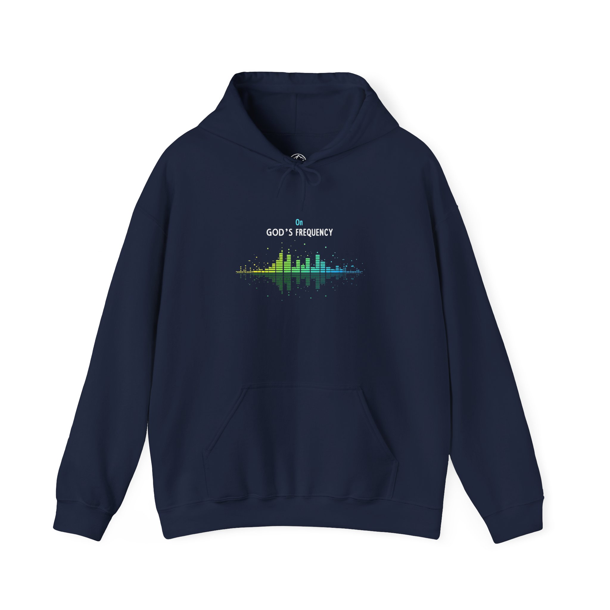 God's Frequency Hoodie | Unisex Heavy Blend, Comfortable Streetwear, Trendy Gift, Music Lover Apparel, Spiritual Vibes - Image 7