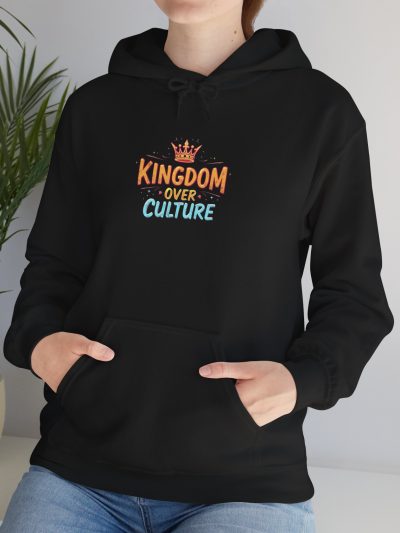 Kingdom Over Culture Hoodie - Unisex Heavy Blend Sweatshirt for Faith & Freedom, Cozy Fashion, Gift for Church Events, Thanksgiving, [...]