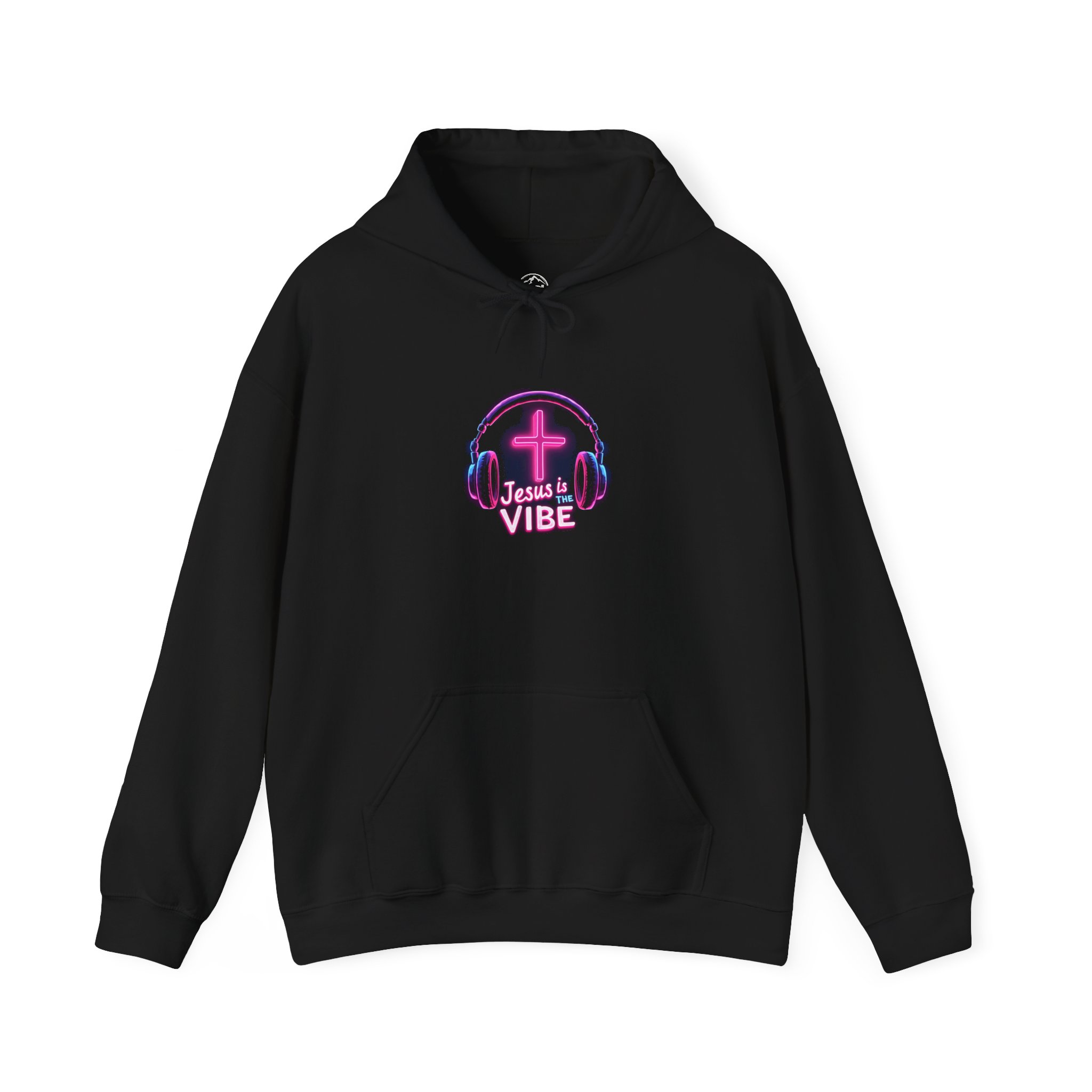 Jesus Vibe Hoodie - Unisex Heavy Blend Sweatshirt, Inspirational Gift, Cozy Style, Music Lover Apparel, Casual Wear - Image 3