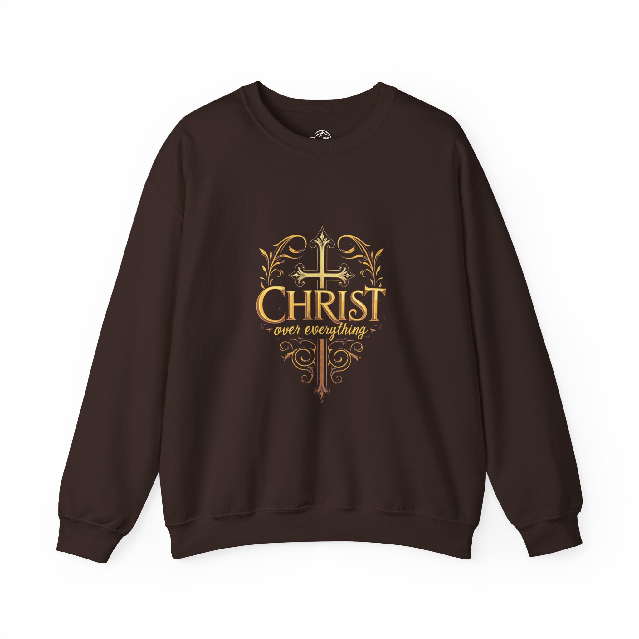 Christ Over Everything Crewneck Sweatshirt - Cozy Christian Apparel for Faith Lovers, Unisex Gift for Holidays, Church Events, Everyday Wear - Image 6