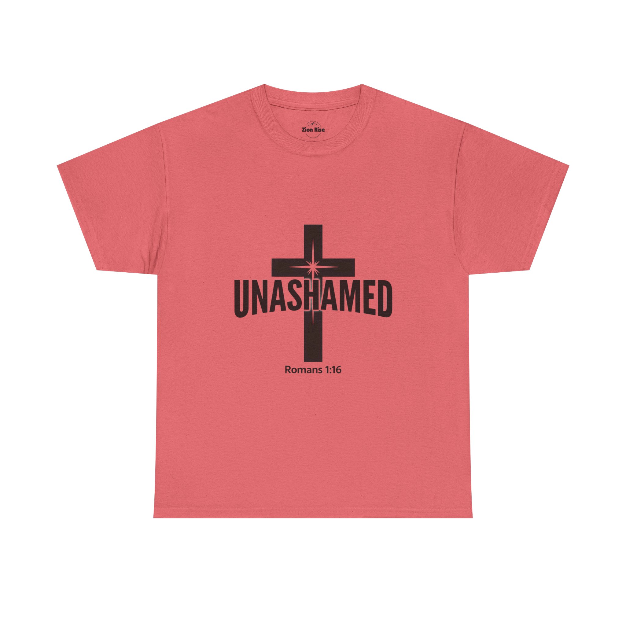 Faith Inspired, Unashamed, Unisex Heavy Cotton Tee - Image 6