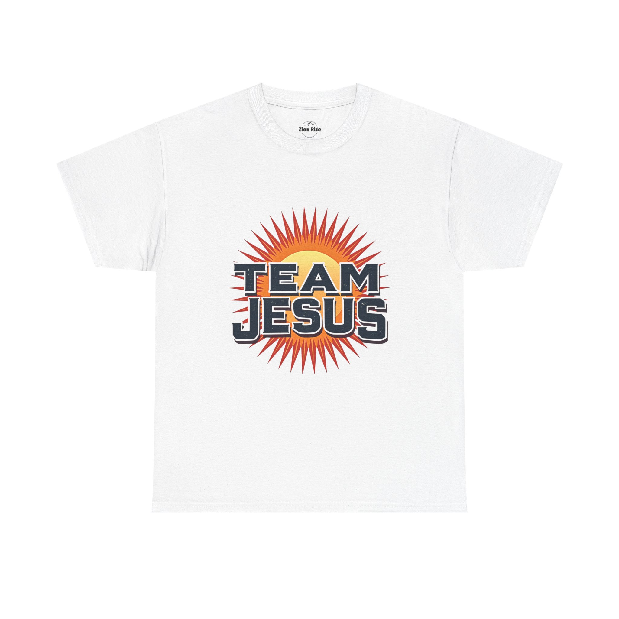 Team Jesus, Streetwear, Christian gift, Unisex Heavy Cotton Tee - Image 3