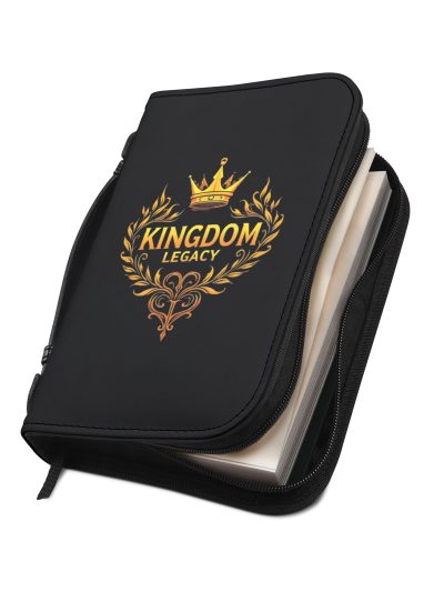 Kingdom Legacy Bible Cover | Inspirational Faith Accessory for Devoted Believers, Church Gifts, Christian Journals, Religious [...]