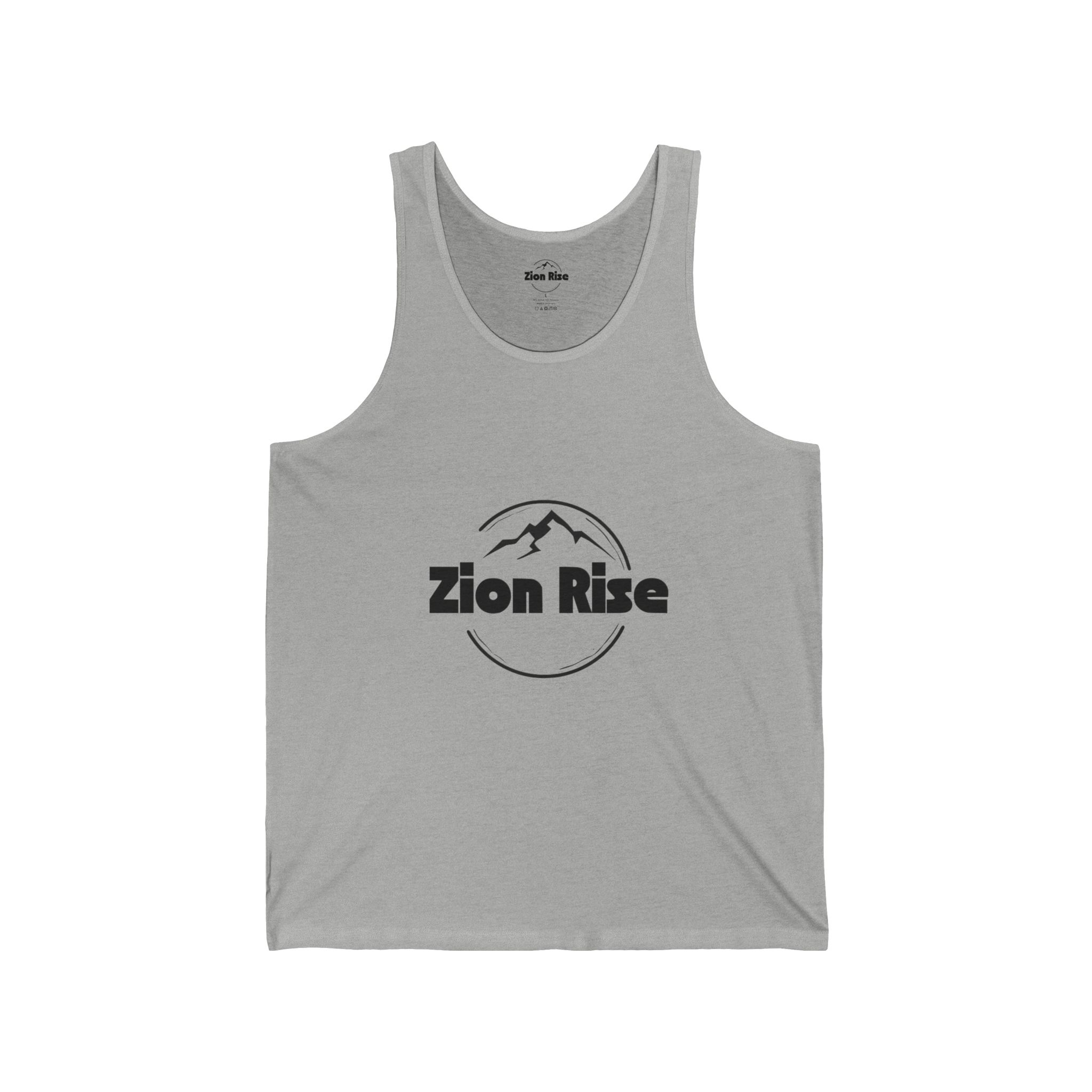 Zion Rise Tank Top | Unisex I Mountain Logo, Outdoor Adventure - Image 4