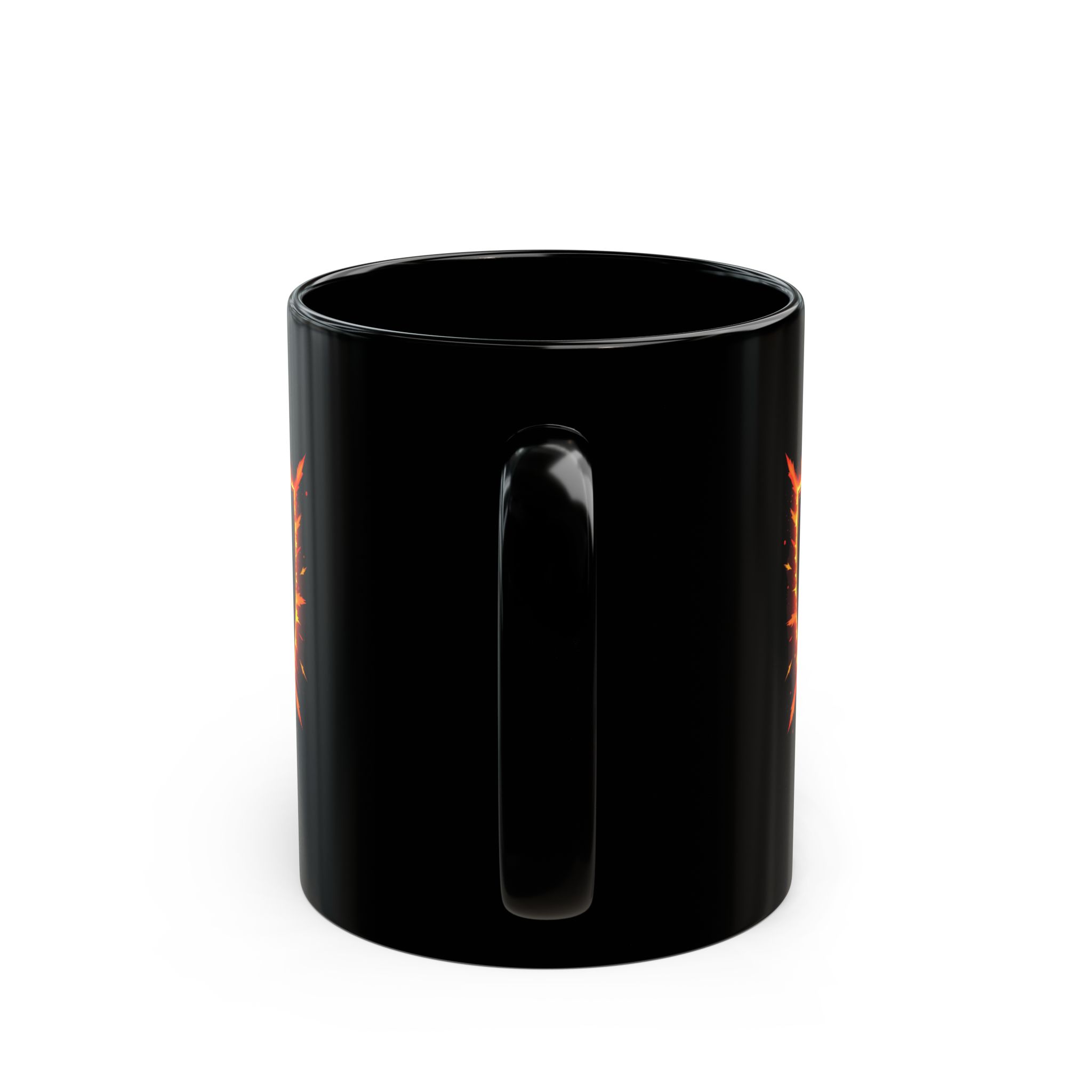 Not Today, Satan Black Mug - Funny Coffee Cup, Gift for Friends, Office Humor, Sassy Drinkware - Image 5