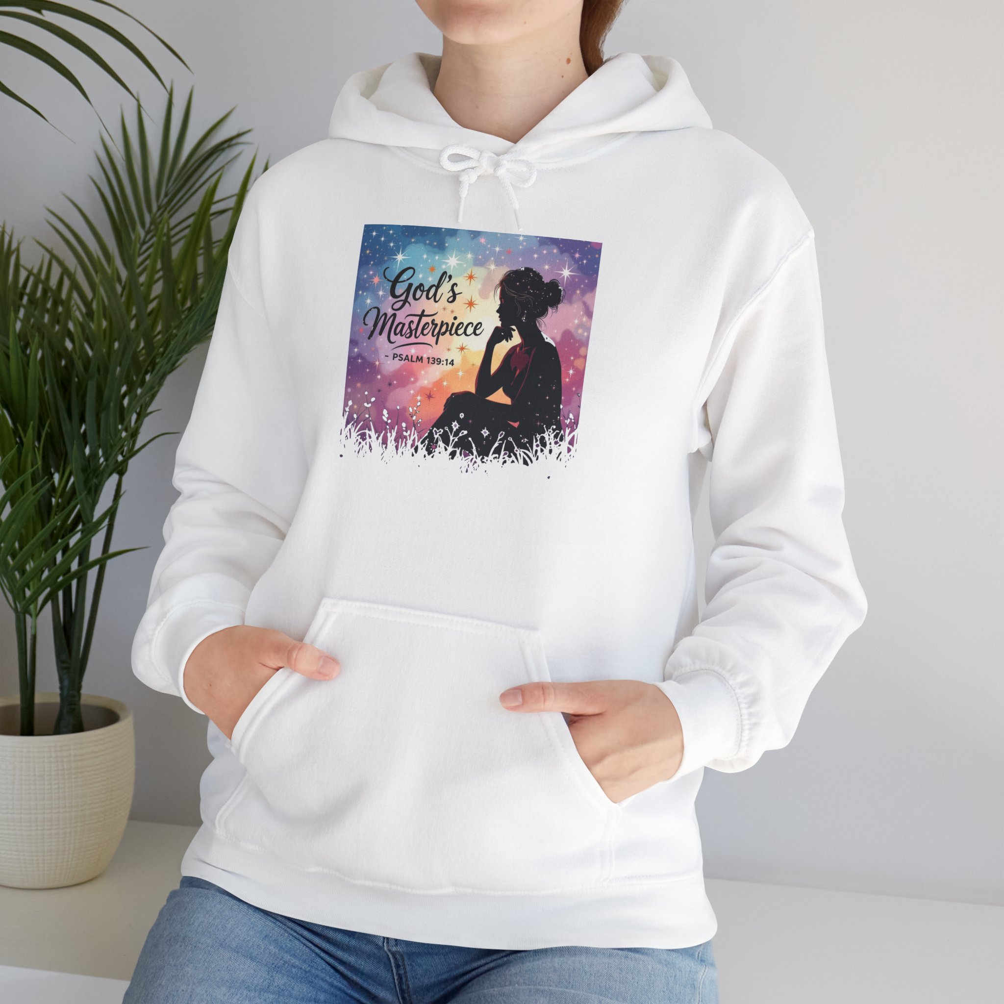 God's Masterpiece silhouette | Hoodie