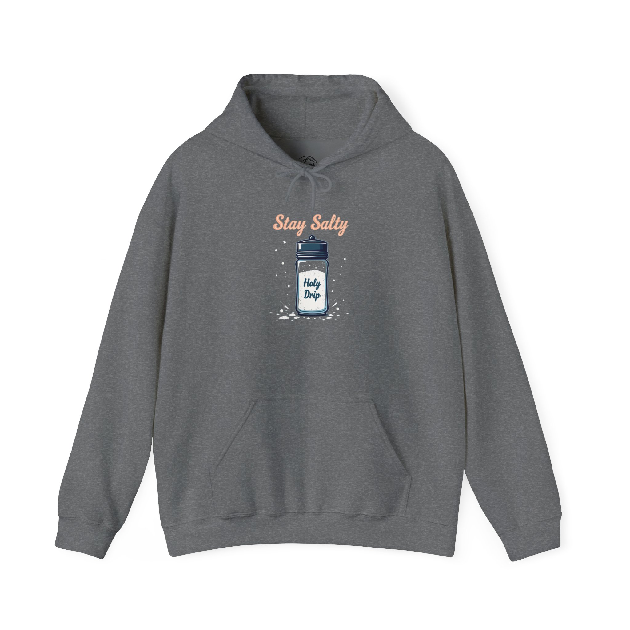 Stay Salty Hooded Sweatshirt, Cozy Unisex Sweatshirt, Funny Hoodie, Casual Wear, Gift for Sea Lovers, Beach Day Essentials - Image 3