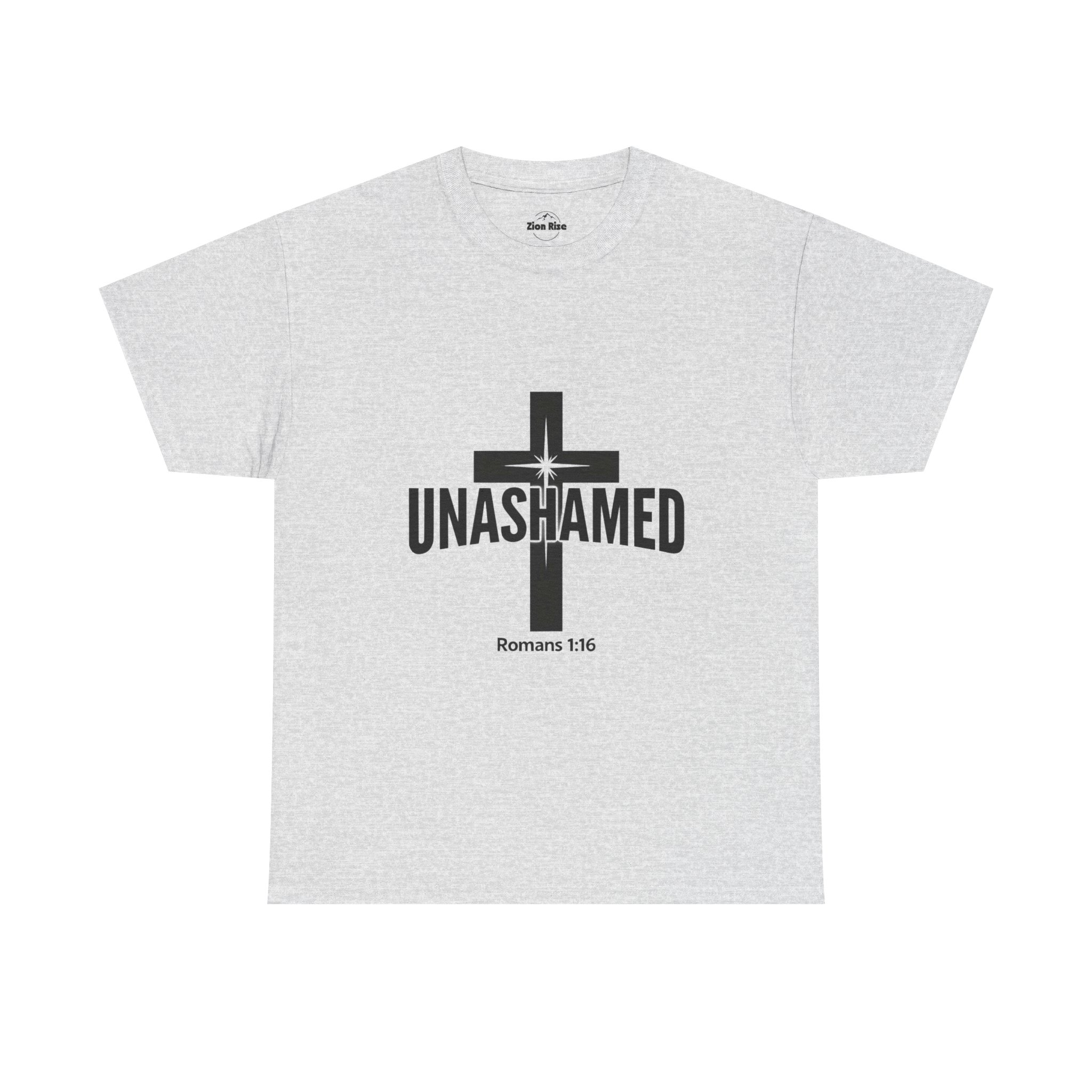 Faith Inspired, Unashamed, Unisex Heavy Cotton Tee - Image 5