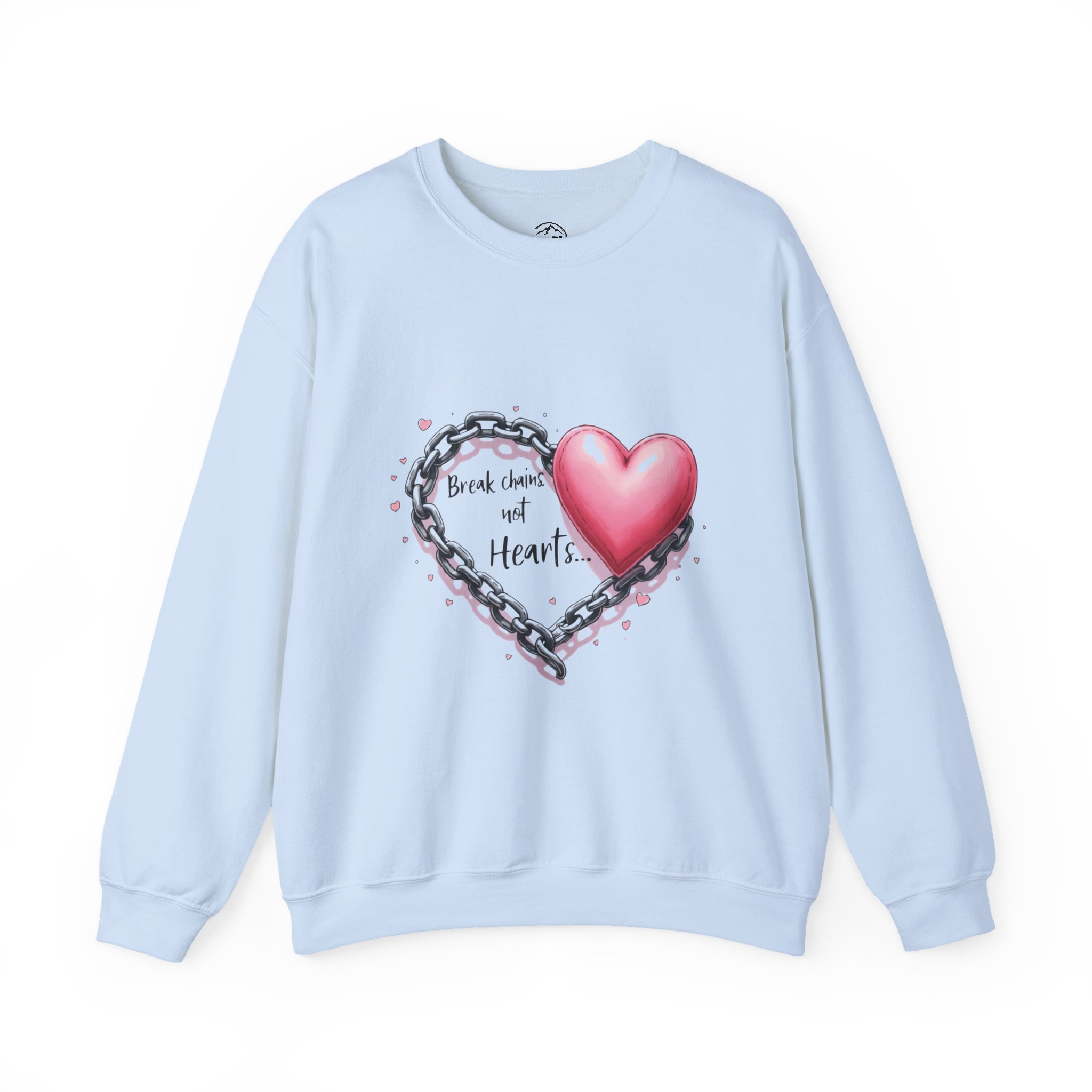 Heartfelt Unisex Sweatshirt - Break Hearts, Cozy Gift, Casual Wear, Love-Inspired Apparel - Image 9