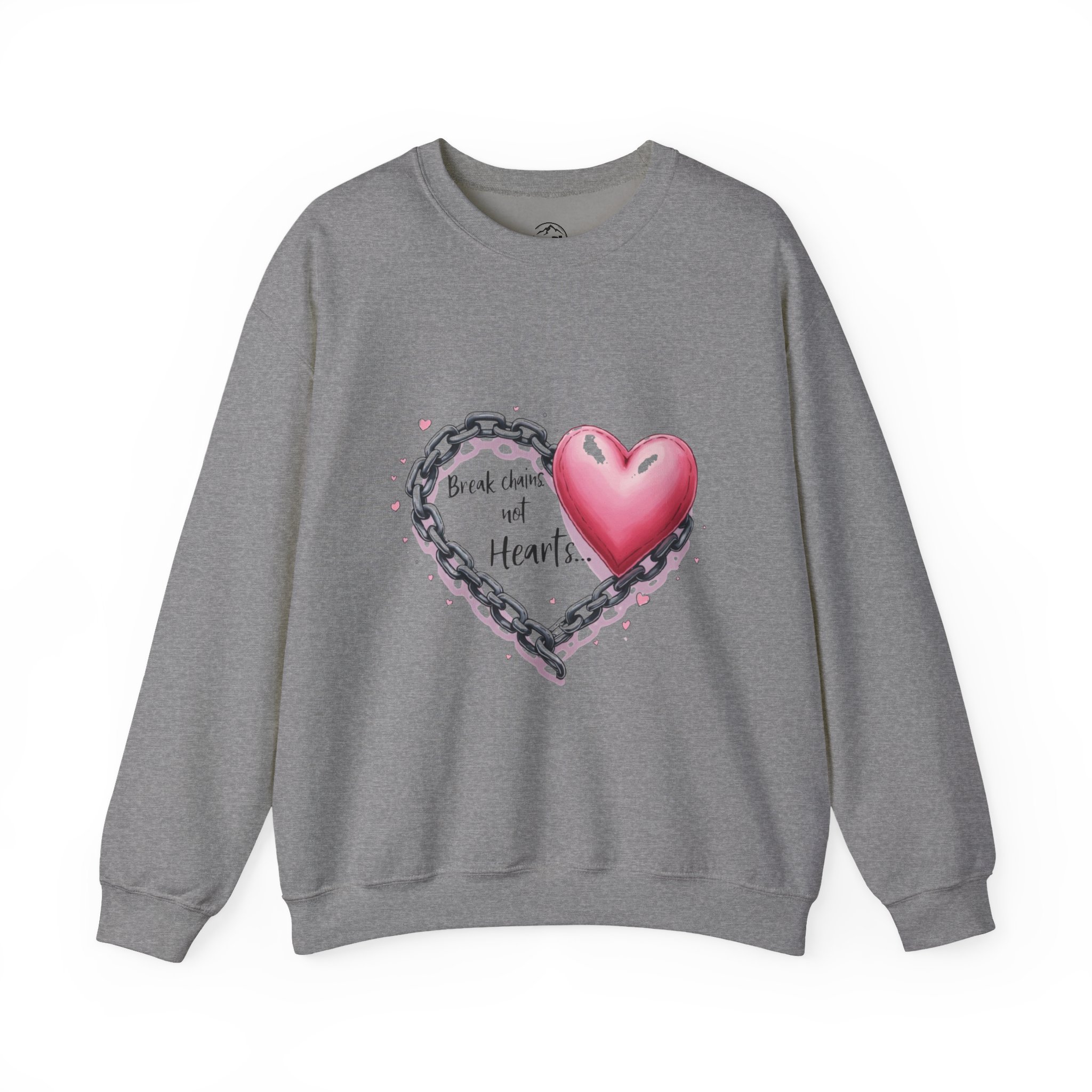 Heartfelt Unisex Sweatshirt - Break Hearts, Cozy Gift, Casual Wear, Love-Inspired Apparel - Image 8