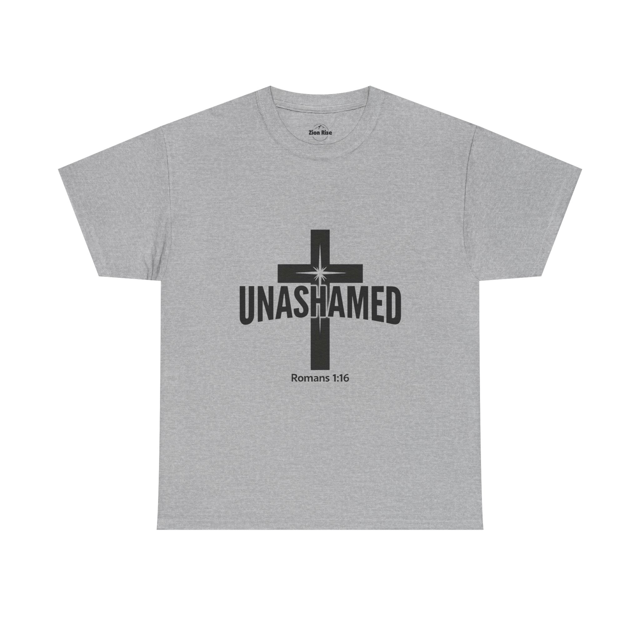 Faith Inspired, Unashamed, Unisex Heavy Cotton Tee - Image 7