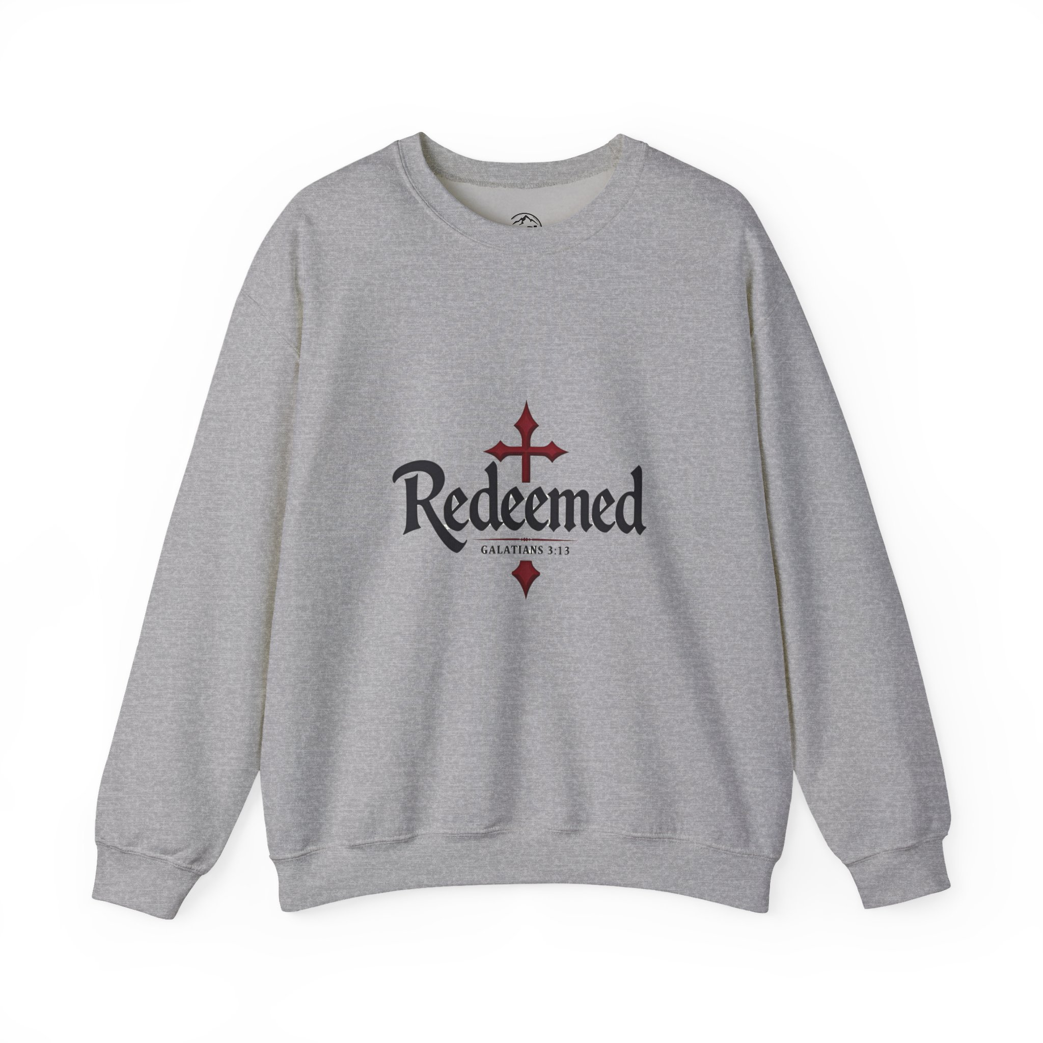 Faith Inspired, Redeemed, Unisex Heavy Blend™ Crewneck Sweatshirt - Image 7