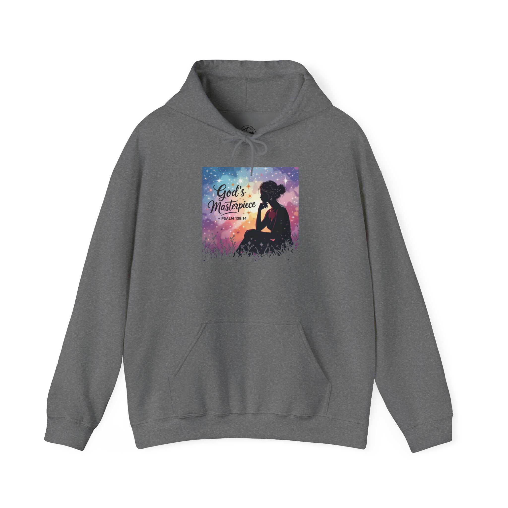 God's Masterpiece silhouette | Hoodie - Image 8