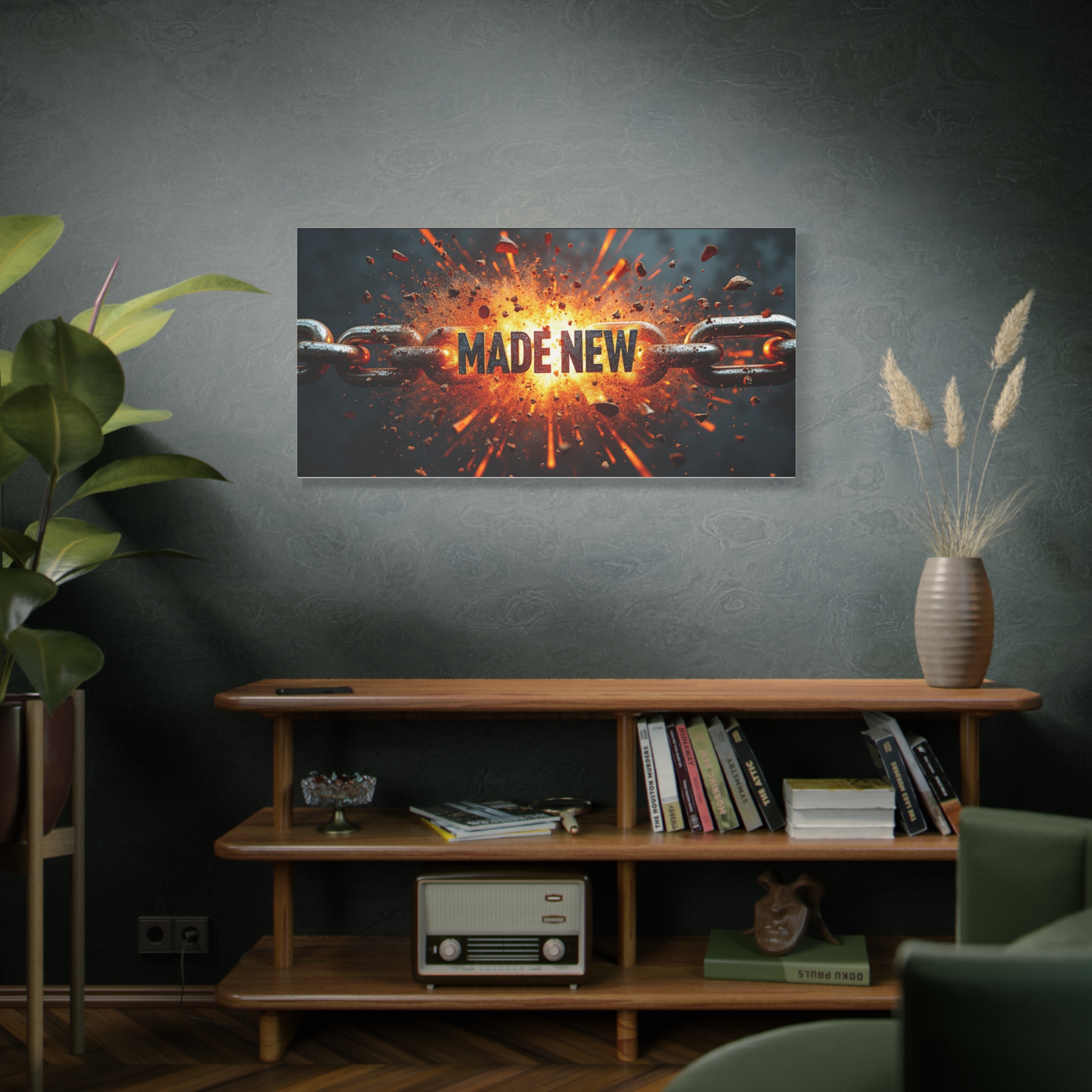 Made New Canvas Wall Art — Explosive Inspirational Typography - Image 6