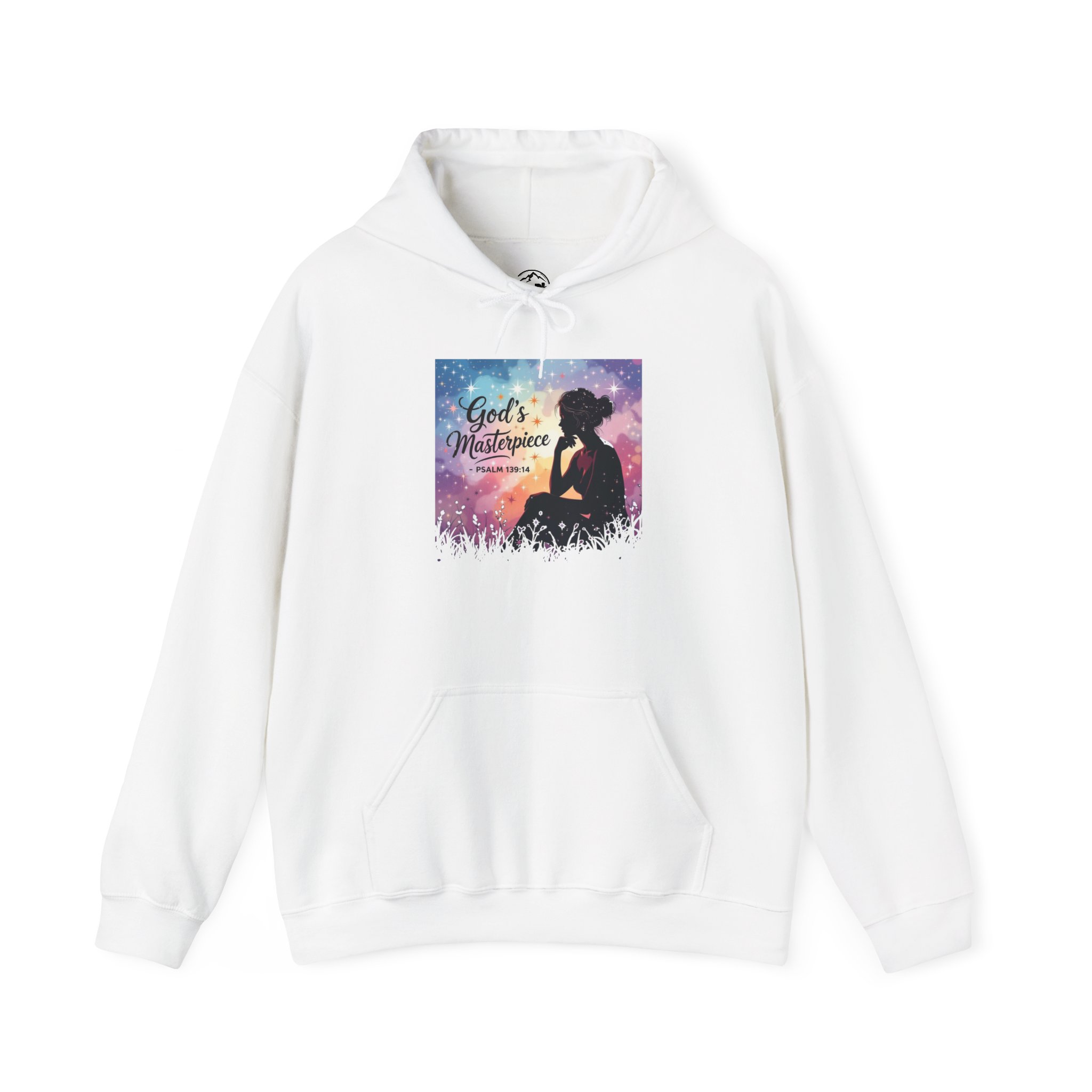 God's Masterpiece silhouette | Hoodie - Image 3
