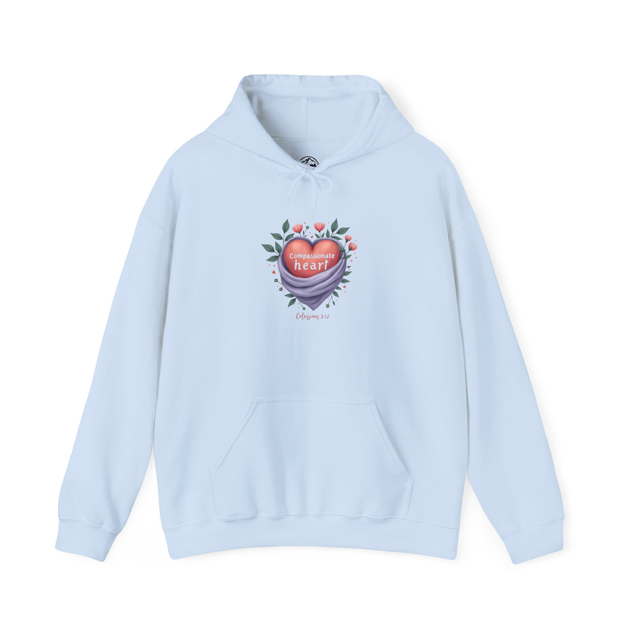 Heart Shaped Cream Puff Illustration Hoodie | Cute Pastel Valentine Sweatshirt - Image 9