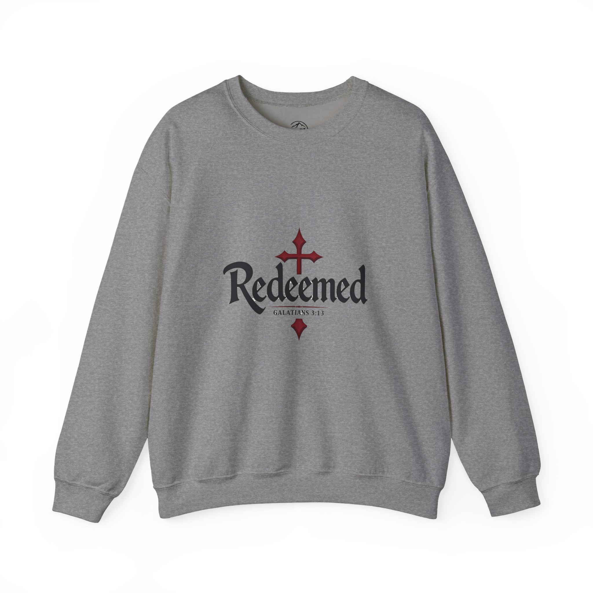 Faith Inspired, Redeemed, Unisex Heavy Blend™ Crewneck Sweatshirt - Image 9