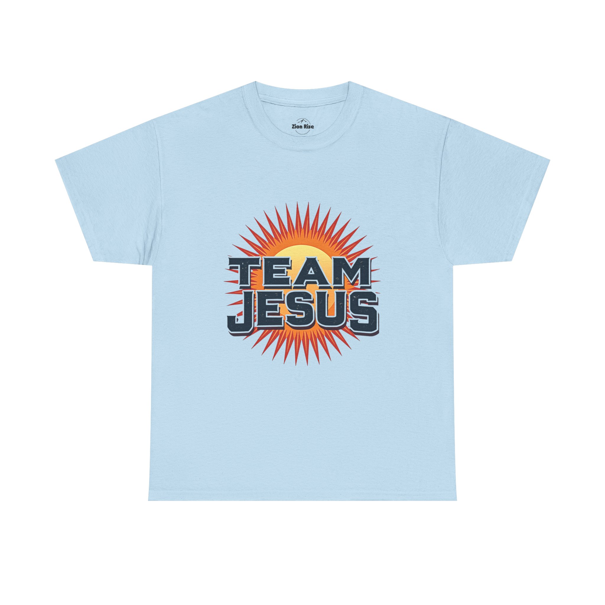 Team Jesus, Streetwear, Christian gift, Unisex Heavy Cotton Tee - Image 14