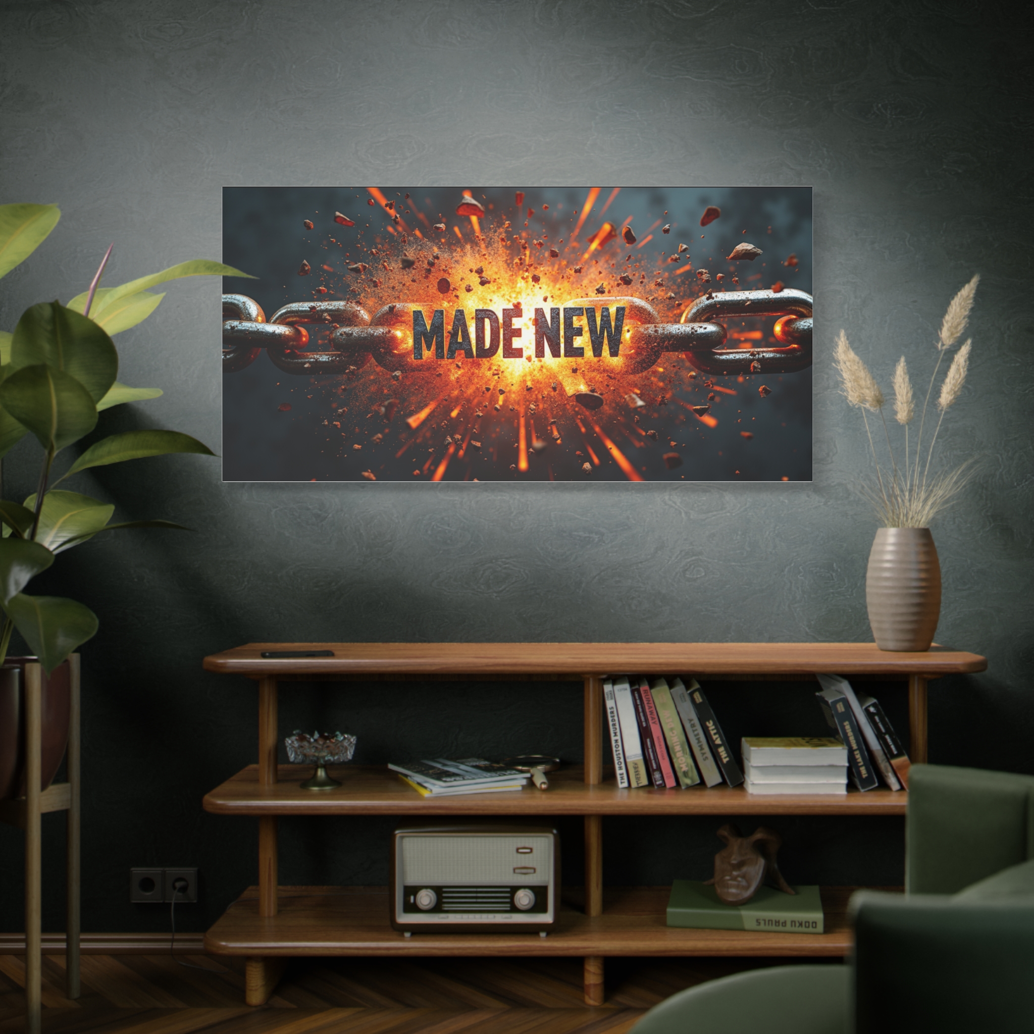 Made New Canvas Wall Art — Explosive Inspirational Typography - Image 7