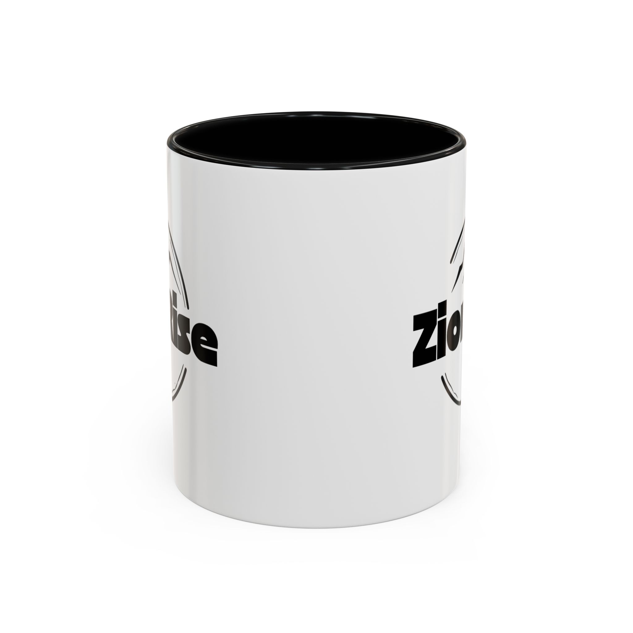 Zion Rise Accent Coffee Mug - Perfect for Nature Lovers, Adventurers, Home Office Decor, Gift for Hikers, Motivational Coffee Cup - Image 2