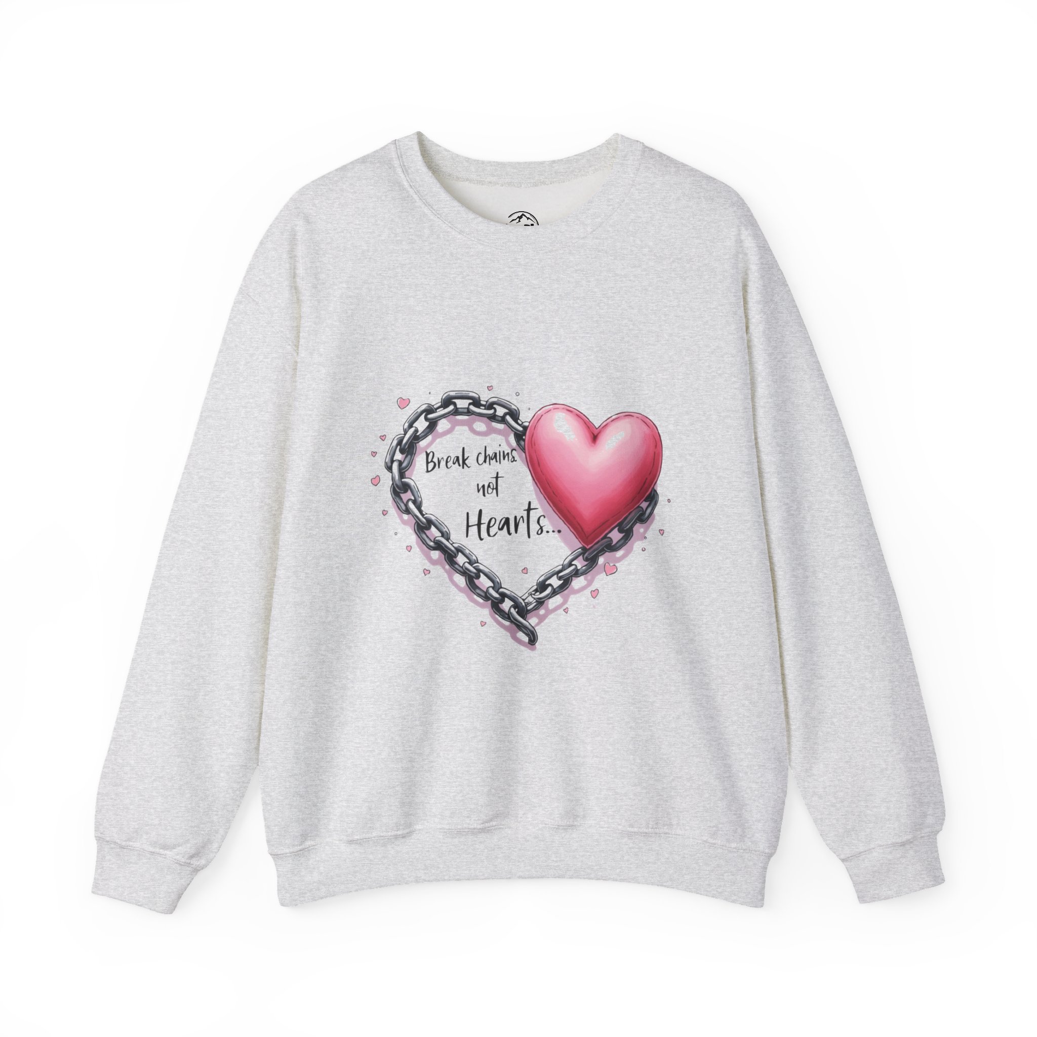 Heartfelt Unisex Sweatshirt - Break Hearts, Cozy Gift, Casual Wear, Love-Inspired Apparel - Image 5