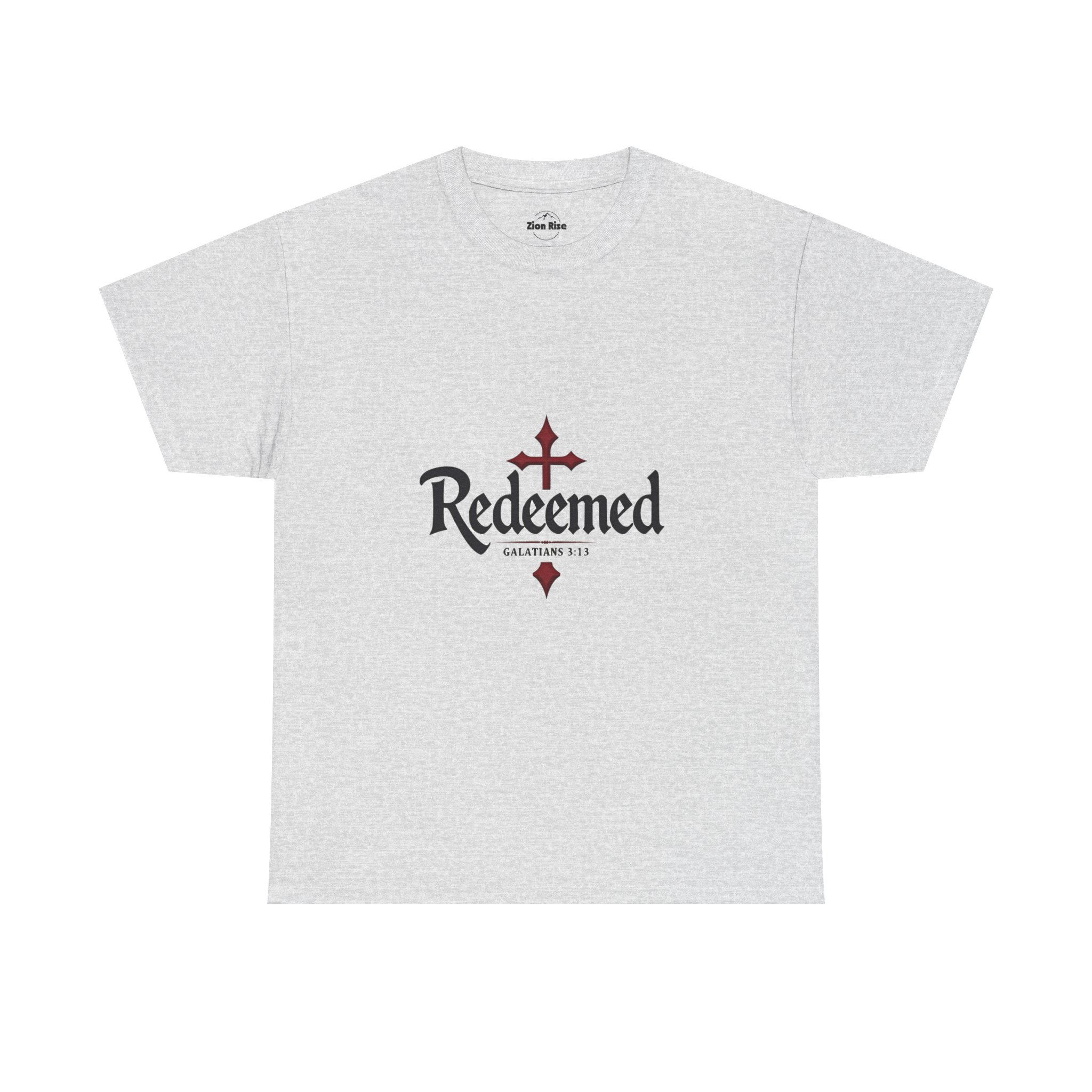 Christian, Faith Inspired, Redeemed, Unisex Heavy Cotton Tee - Image 5