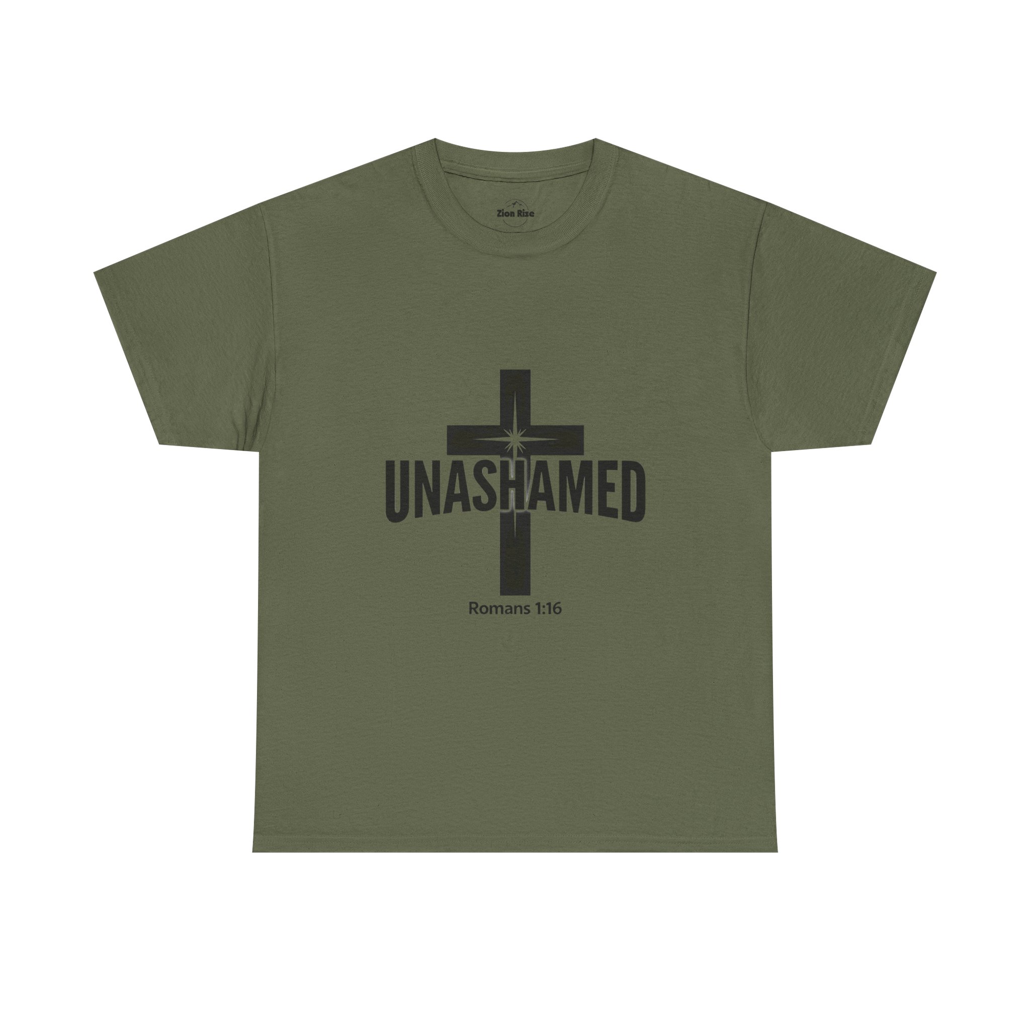 Faith Inspired, Unashamed, Unisex Heavy Cotton Tee - Image 10