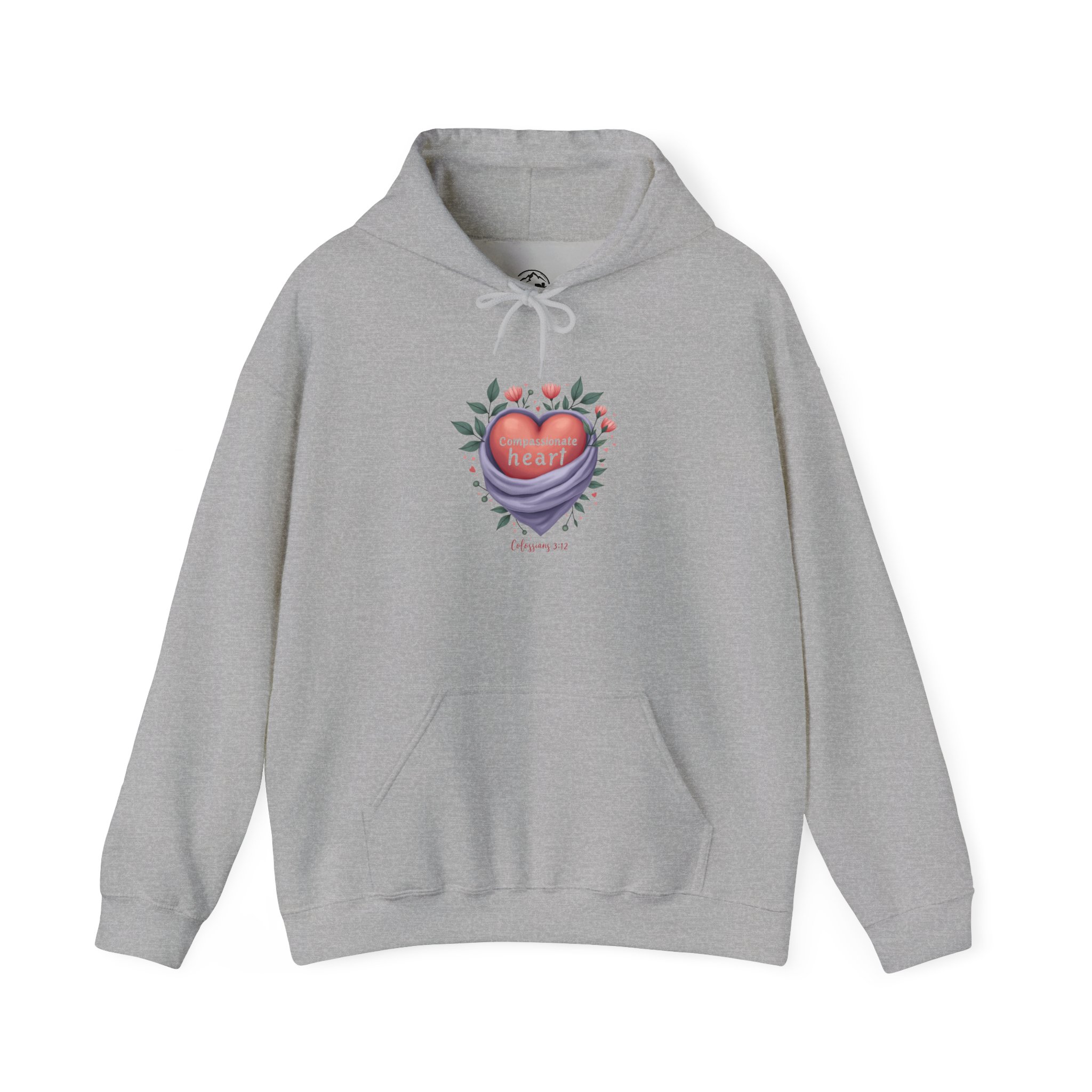 Heart Shaped Cream Puff Illustration Hoodie | Cute Pastel Valentine Sweatshirt - Image 8