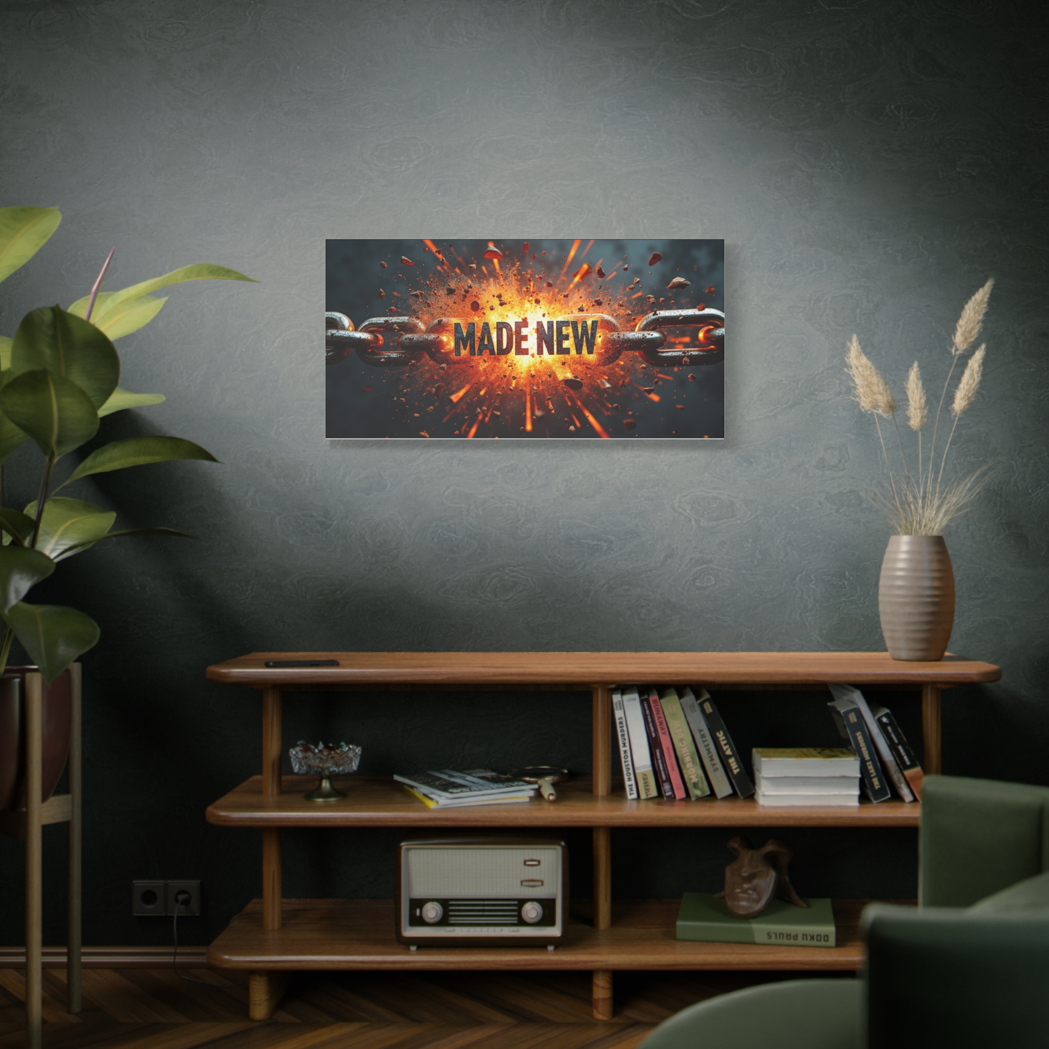 Made New Canvas Wall Art — Explosive Inspirational Typography - Image 5