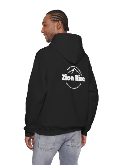 Zion Rise Hoodie - Cozy Unisex Heavy Blend Sweatshirt for Adventure Lovers, Mountain Vacation, Outdoor Activities, Stylish Casual Wear
