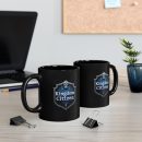 Black Mug - Kingdom Citizen Coffee Cup, Gift for Gamers, Fantasy Mug, Unique Personal Mug, Fantasy Lover Gift