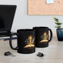 Faith-Inspired Black Mug: Perfect Gift for Writers, Christians, and Book Lovers | 11oz or 15oz | Inspirational Coffee Cup