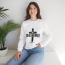 Unashamed Christian Sweatshirt, Unisex Crewneck, Faith-Based Gift, Cozy Layer, Inspirational Apparel, Holiday Gift Idea