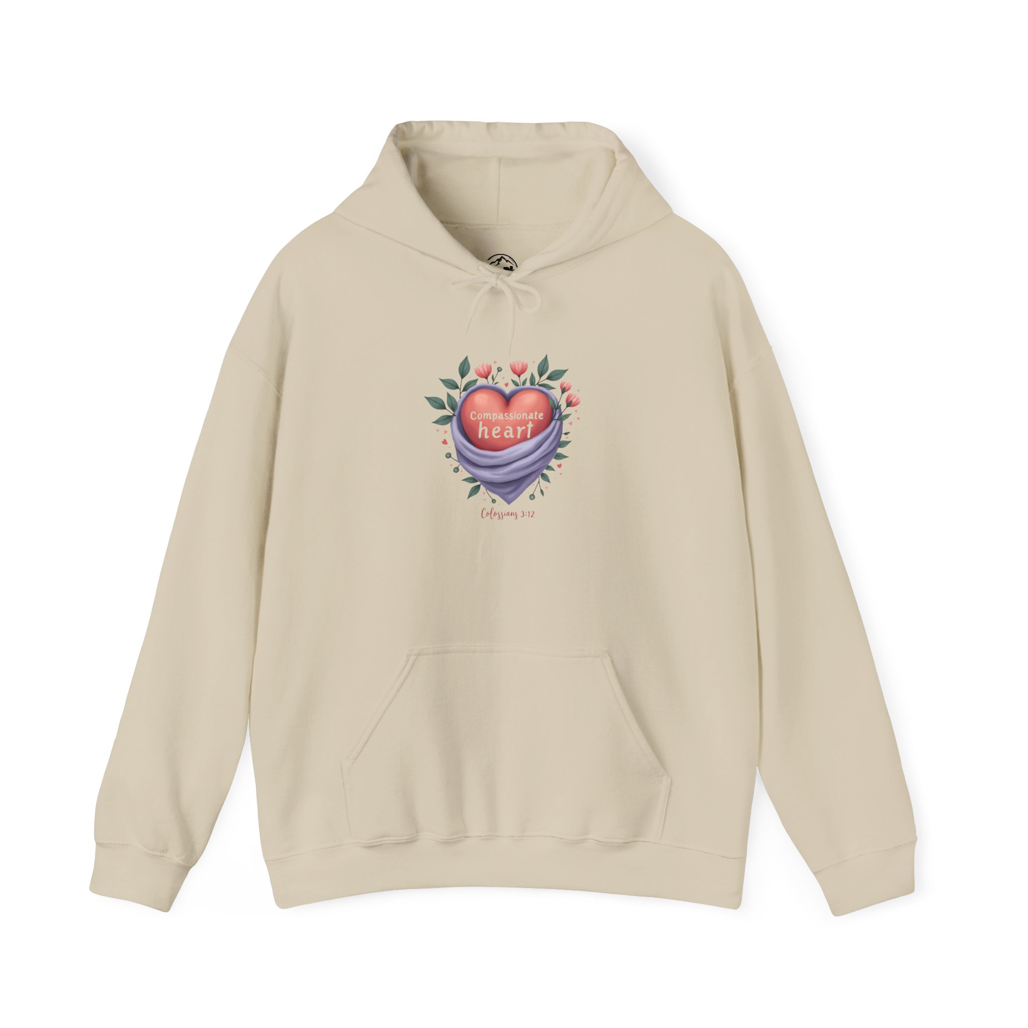 Heart Shaped Cream Puff Illustration Hoodie | Cute Pastel Valentine Sweatshirt - Image 7