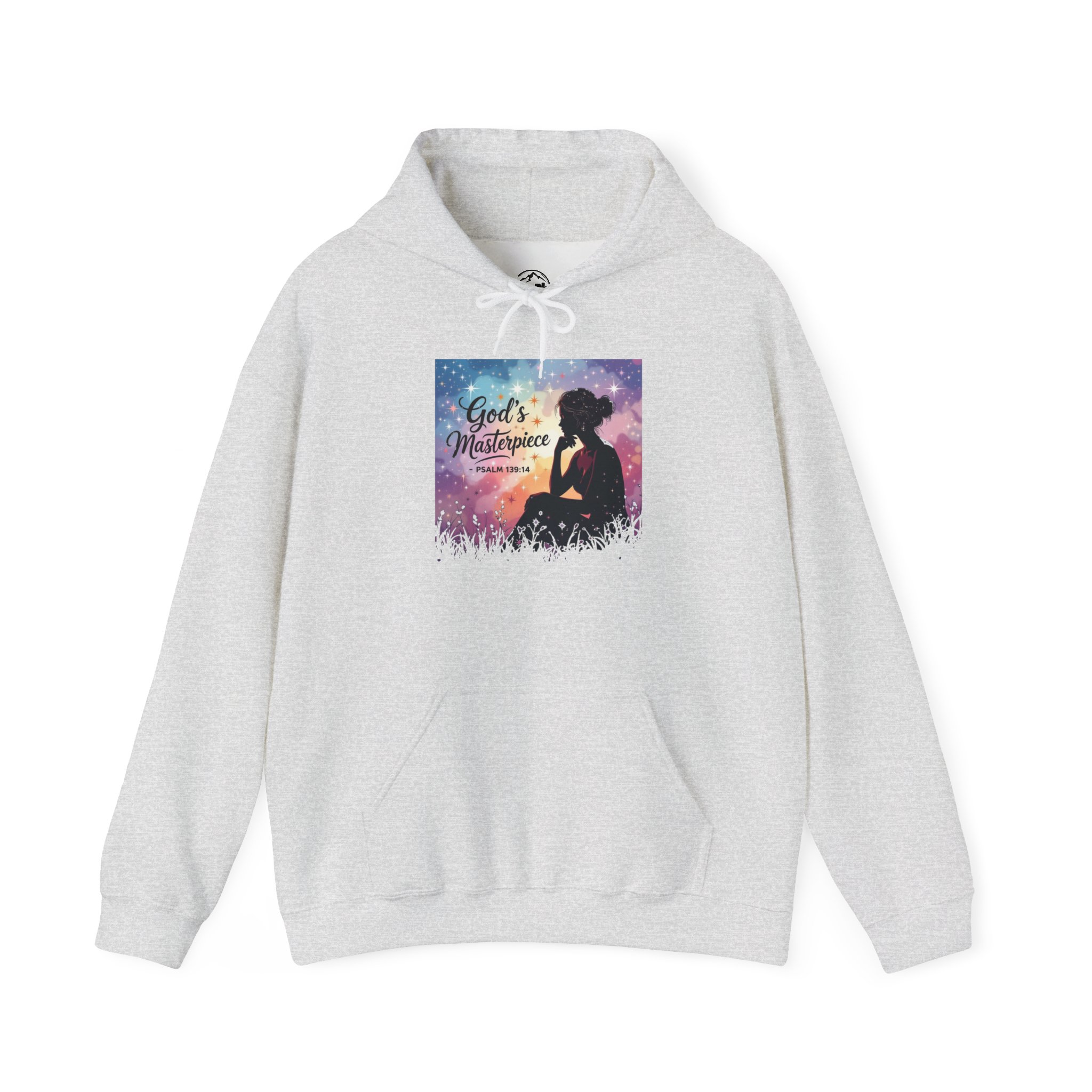 God's Masterpiece silhouette | Hoodie - Image 6