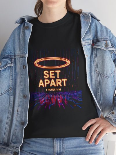 Unisex Graphic Tee - Set Apart, Casual Wear, Street Style, Inspirational Gift, Music Festival Outfit, Summer Fashion