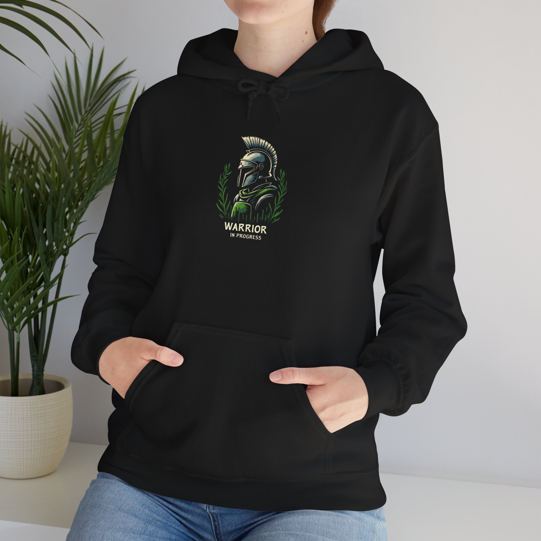 Warrior Spirit Hoodie, Unisex Sweatshirt for Gamers, Gift for Men and Women, Fantasy Apparel, Cozy Casual Wear