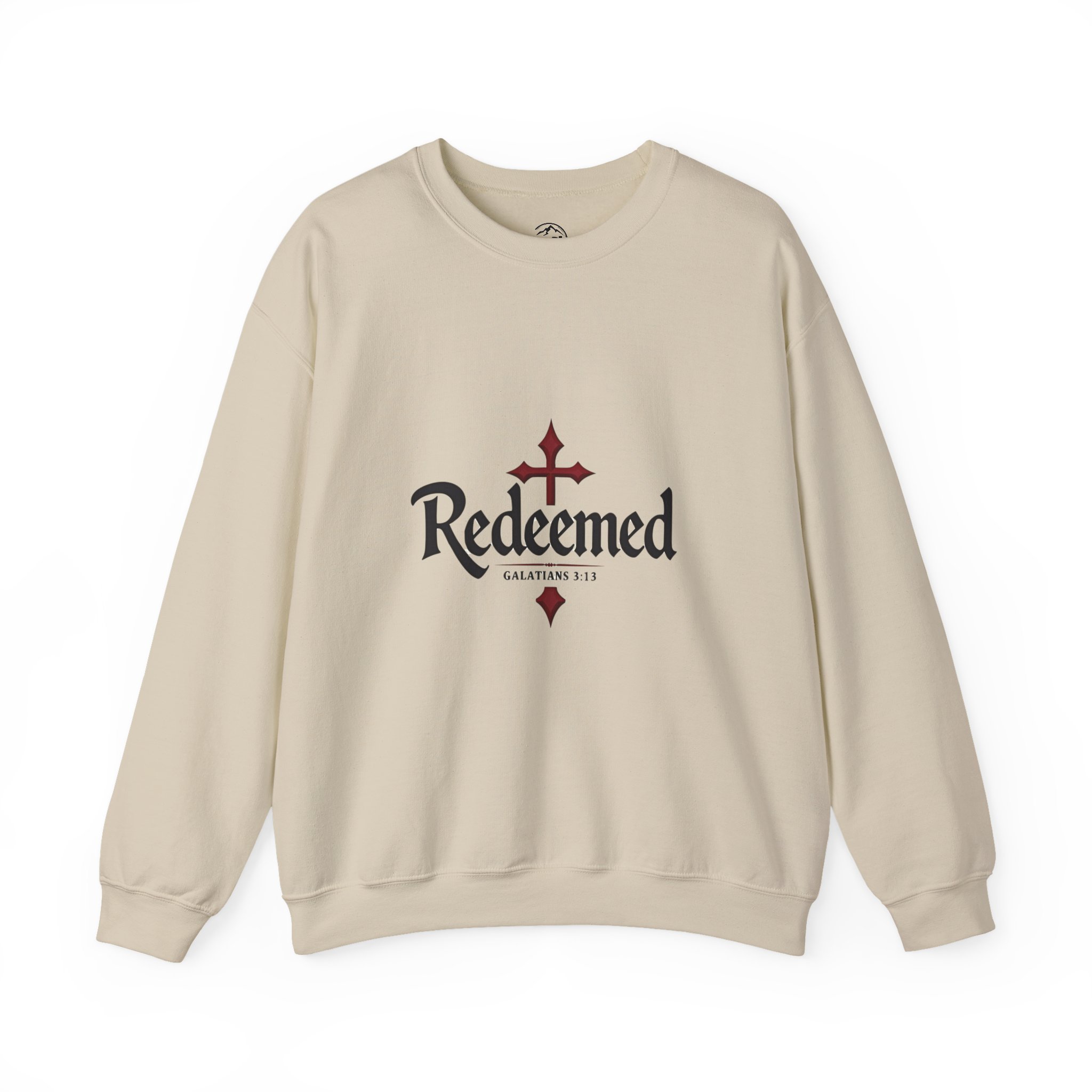 Faith Inspired, Redeemed, Unisex Heavy Blend™ Crewneck Sweatshirt - Image 6