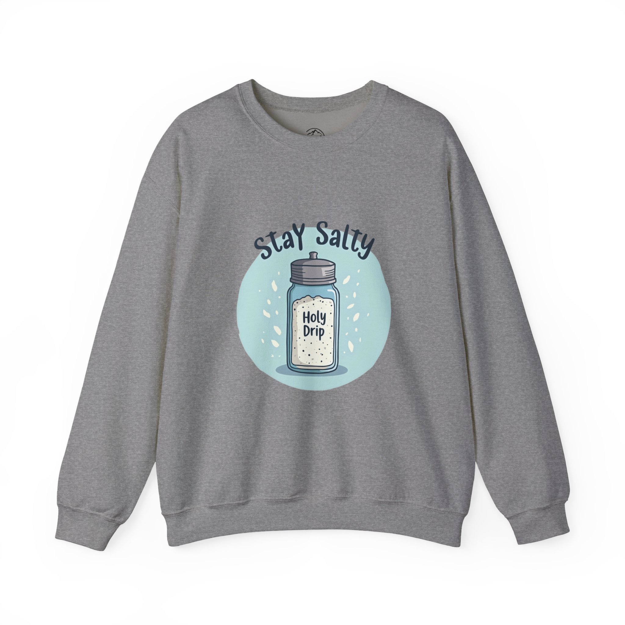 Stay Salty Unisex Crewneck Sweatshirt, Funny Sweatshirt, Gift for Sea Lovers, Casual Wear, Summer Vibes - Image 6