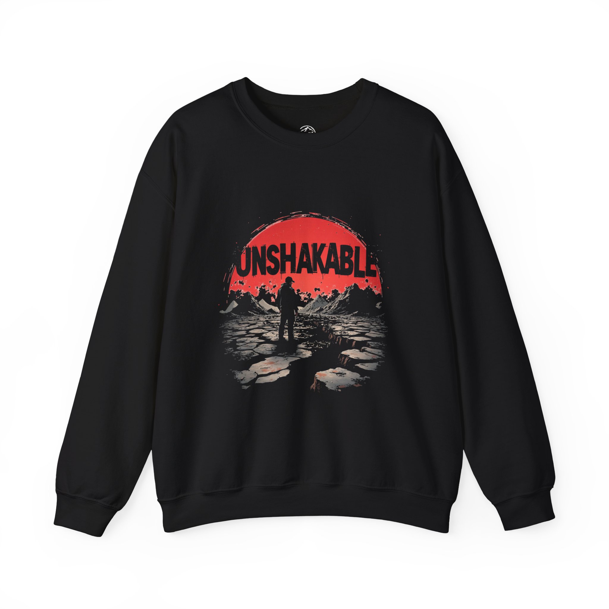 Unshakable Crewneck Sweatshirt - Motivational Gift for Him/Her, Cozy Casual Wear, Motivational Fitness, Unique Sweatshirt - Image 3