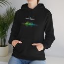 God's Frequency Hoodie | Unisex Heavy Blend, Comfortable Streetwear, Trendy Gift, Music Lover Apparel, Spiritual Vibes