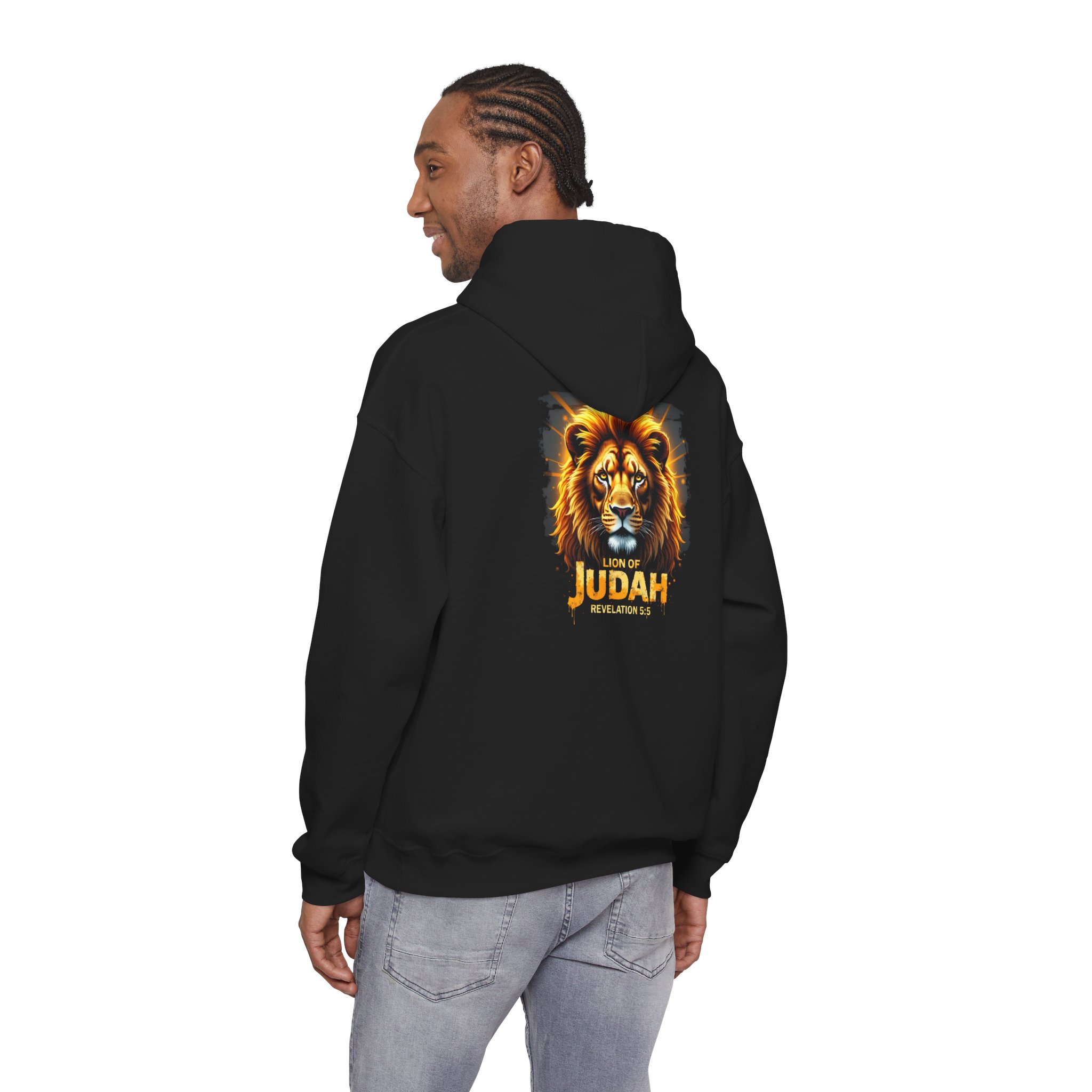 Lion of Judah Hoodie | Christian Lion Graphic, Revelation 5:5