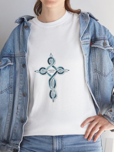 Caduceus Cross T-Shirt | Medical Staff Symbol Tee