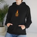 Fiery Motivation Hoodie - Remember, Renewed, Ready | Unisex Sweatshirt for Inspiration, Empowerment, Everyday Comfort, Gift Idea, Cozy Wear